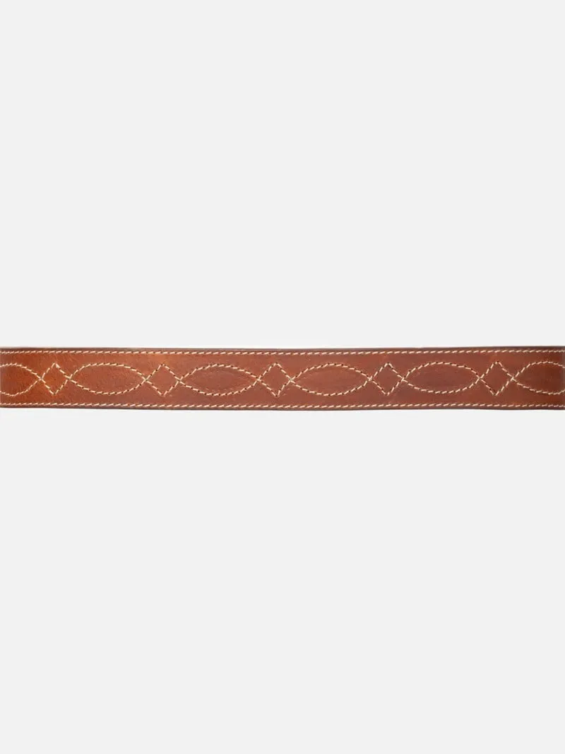 Nudie Jeans Co - Western Ranch Belt Toffee Brown