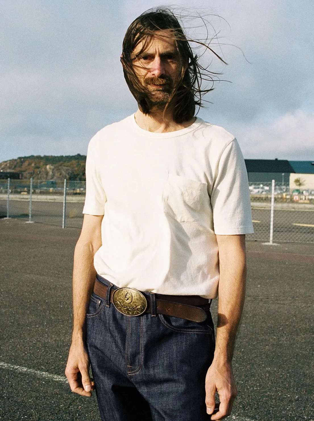 Nudie - Western Buckle Belt - Dark Brown