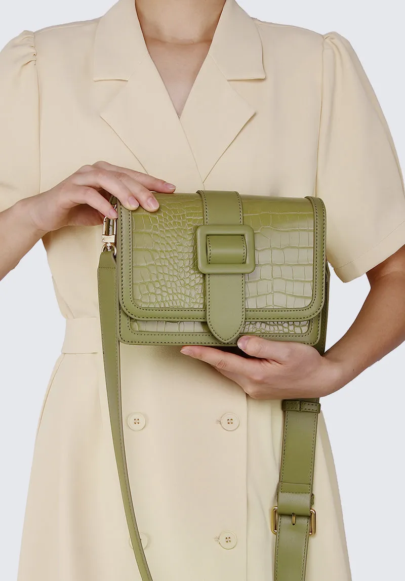 Nurita Harith Nahla Crossbody Sling Bag (Olive Drab)