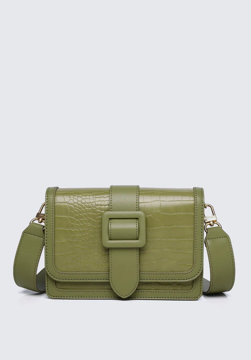 Nurita Harith Nahla Crossbody Sling Bag (Olive Drab)