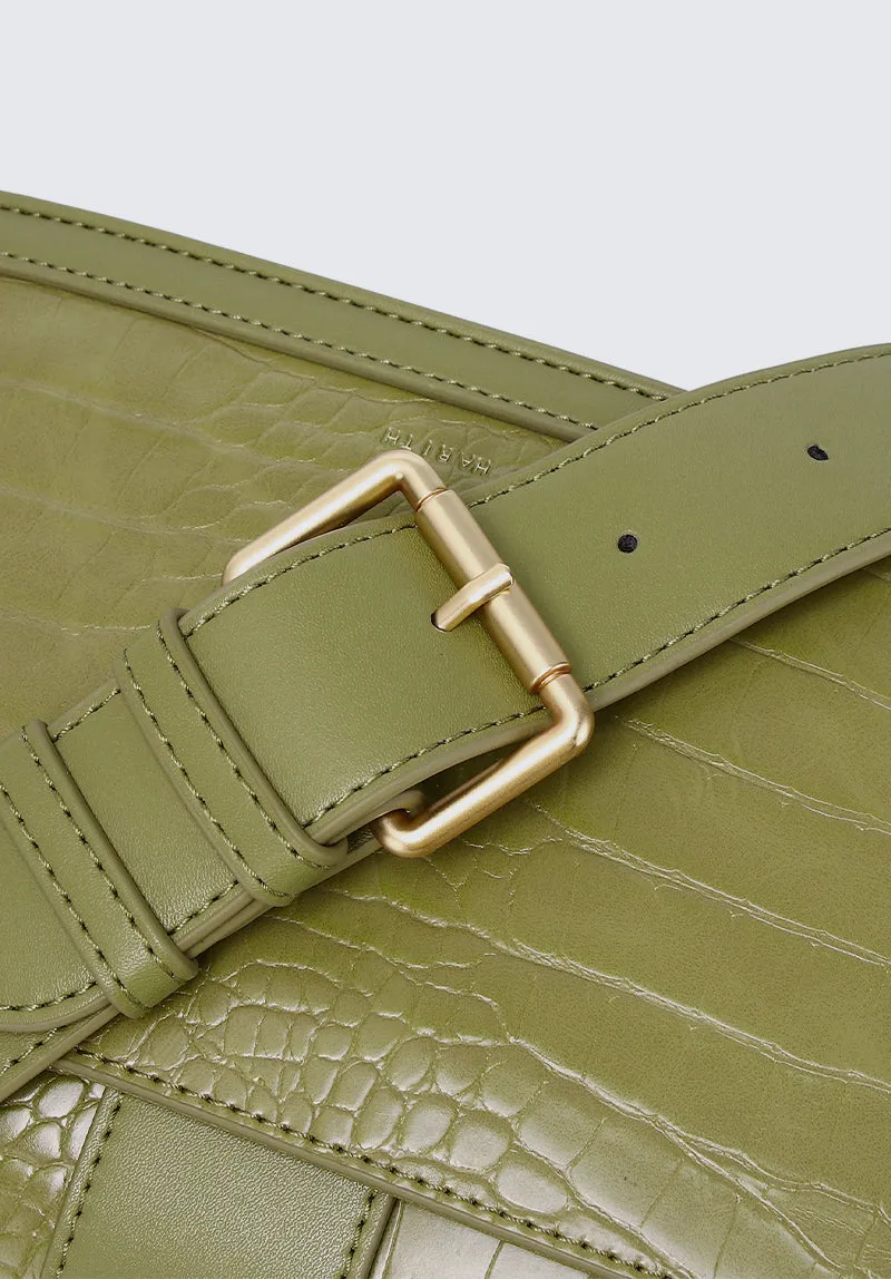 Nurita Harith Nahla Crossbody Sling Bag (Olive Drab)