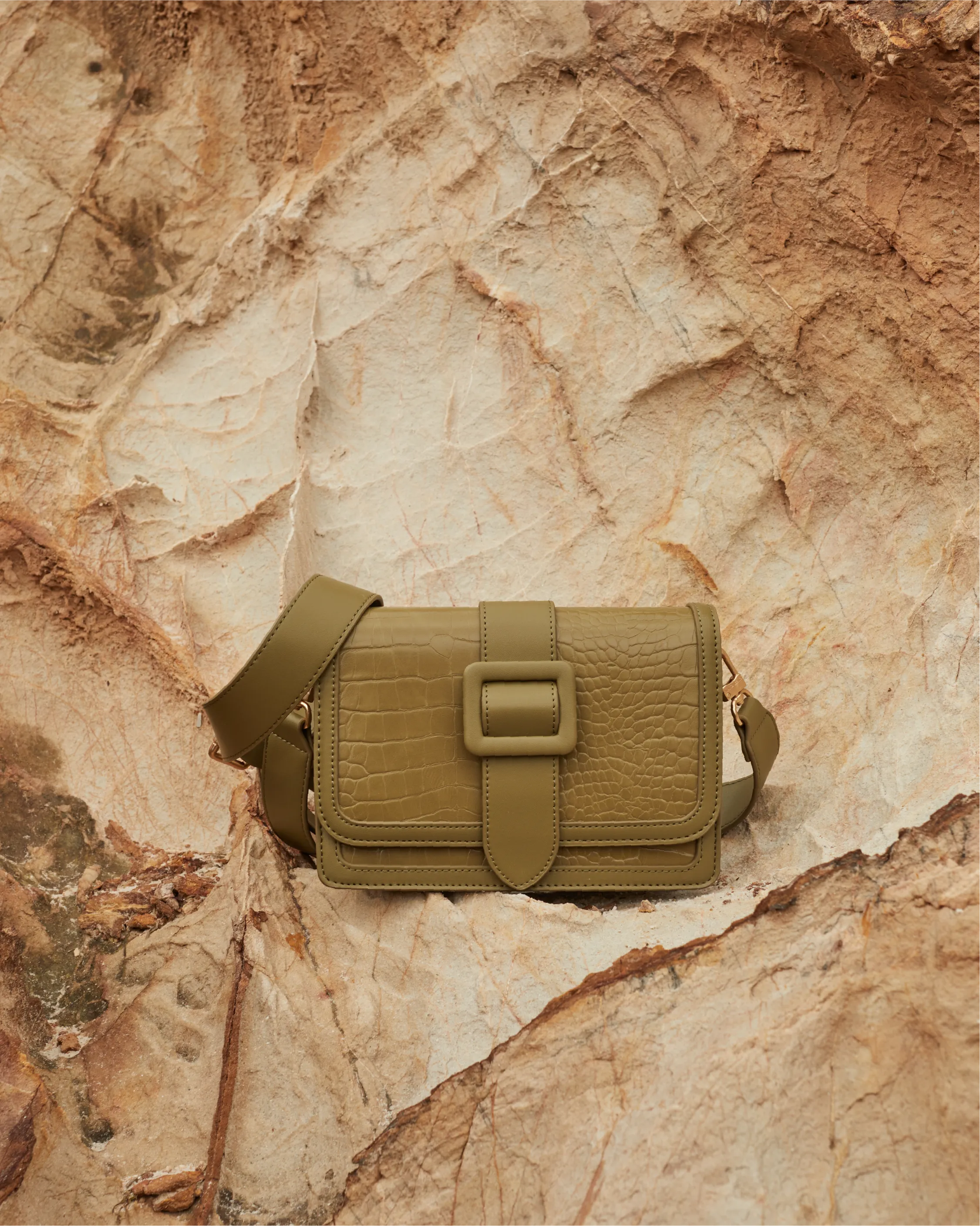 Nurita Harith Nahla Crossbody Sling Bag (Olive Drab)