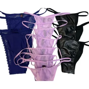 NWOT mixed lot Fantasy Lingerie LOT OF 11 pairs of underwear panty sexy fetish