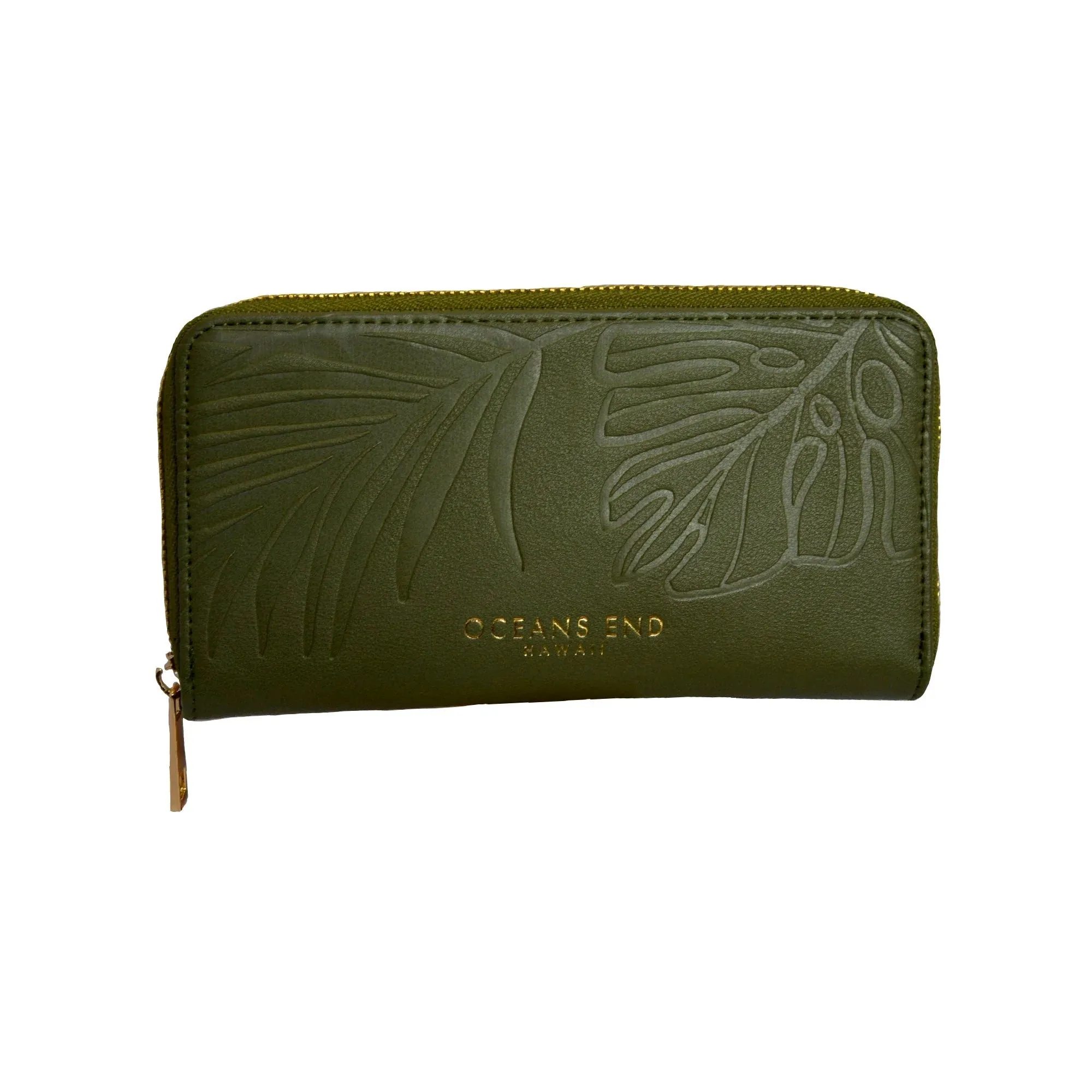 Oceans End Luxe Wallet Olive