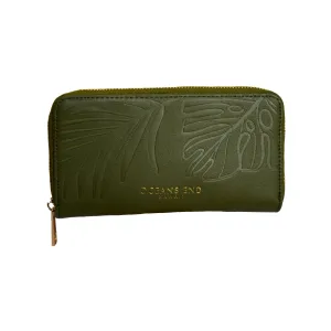 Oceans End Luxe Wallet Olive
