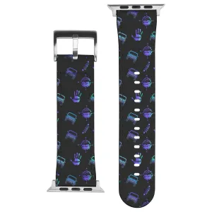 Offroad Blues Apple compatible watch band
