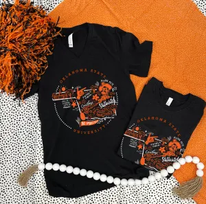 OK STATE 2024: OSU Circle Storyboard (BELLA CANVAS VNECK)