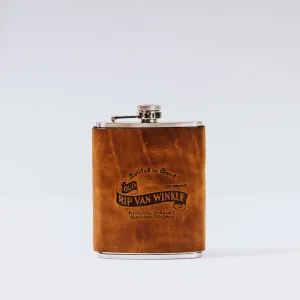 Old Rip Van Winkle Leather Wrapped Flask