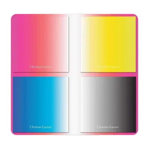 Ombre Paseo Neon Pink Sticky Note