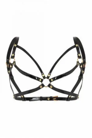 Open Harness Bra - Black -