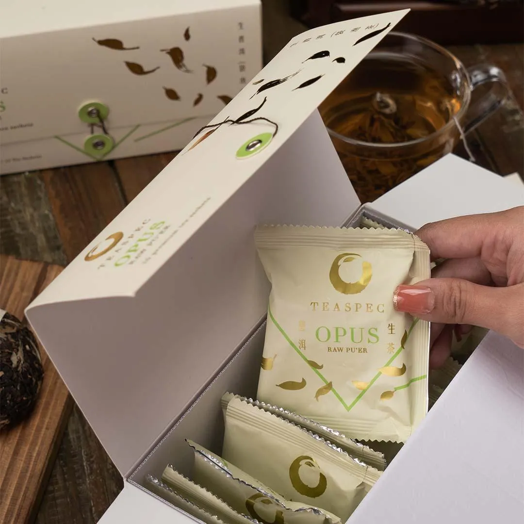 Opus Raw, Raw Pu'er Tea