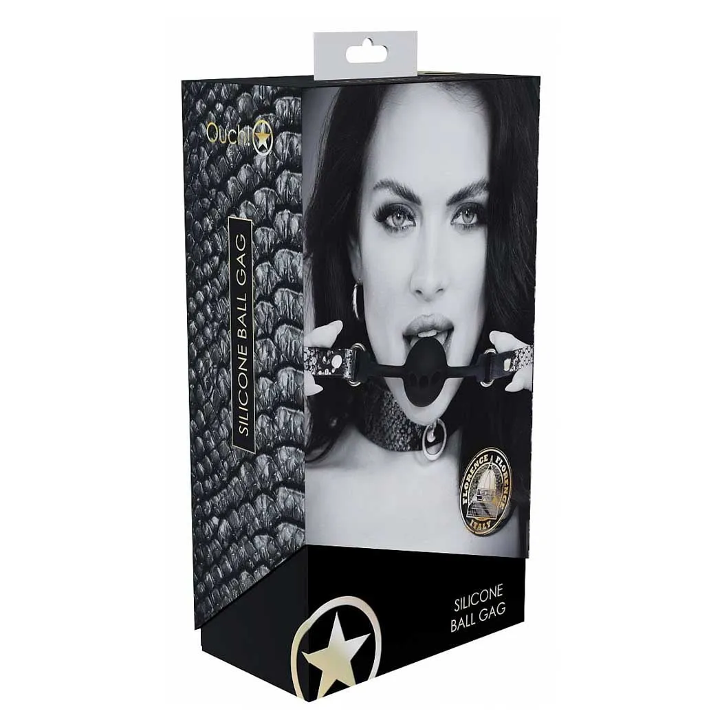 Ouch! Florence Collection Silicone Ball Gag