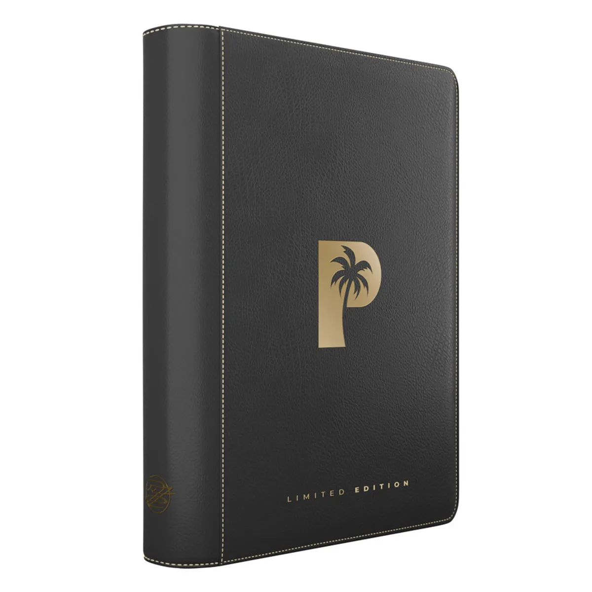 Palms Off 9 Pocket MEGA Capacity Zip Binder Limited Edition - Black/Gold
