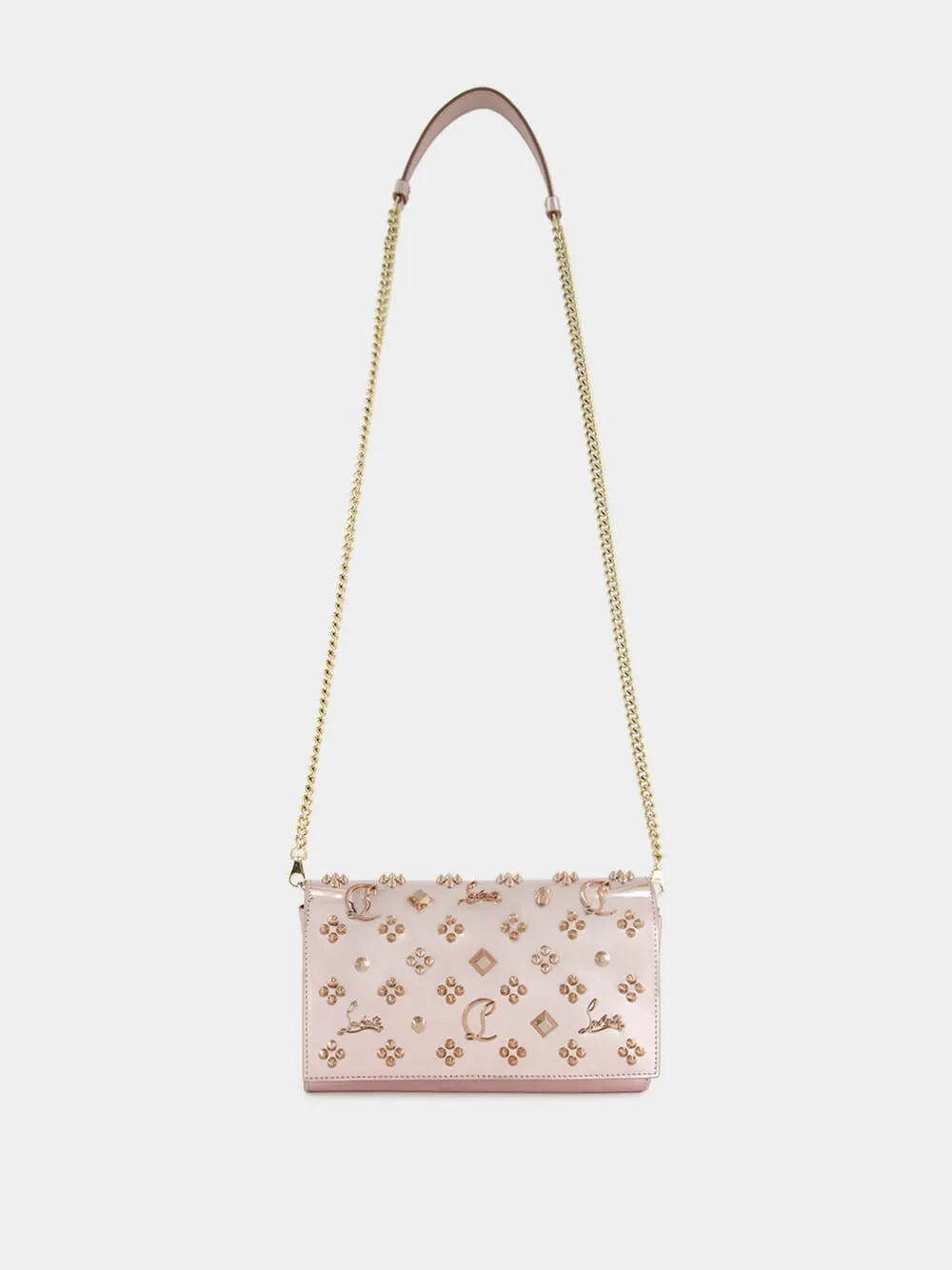 Paloma Vintage Rose Lamé Clutch