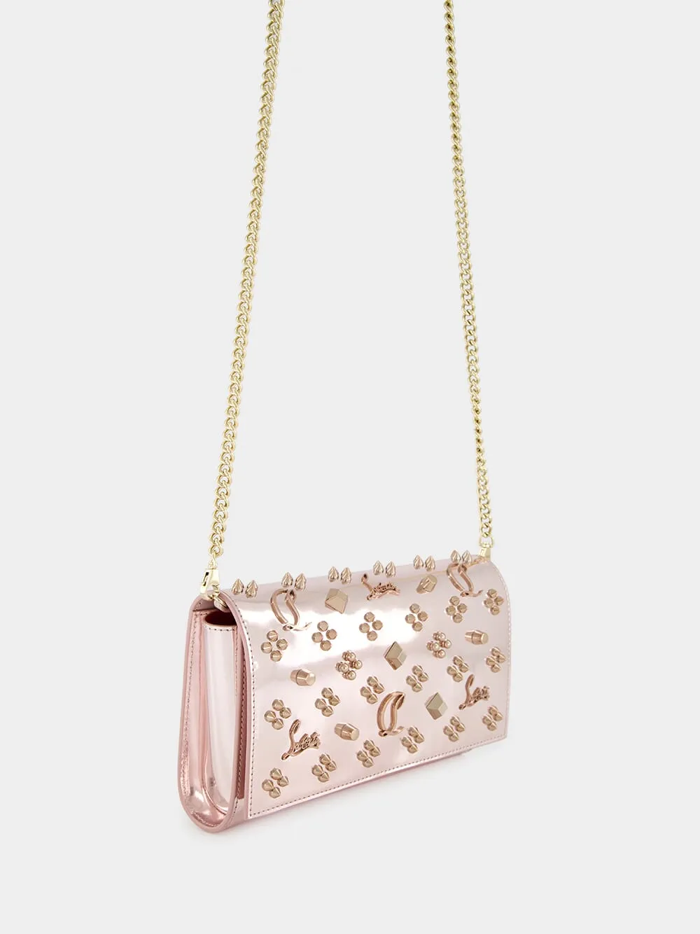Paloma Vintage Rose Lamé Clutch