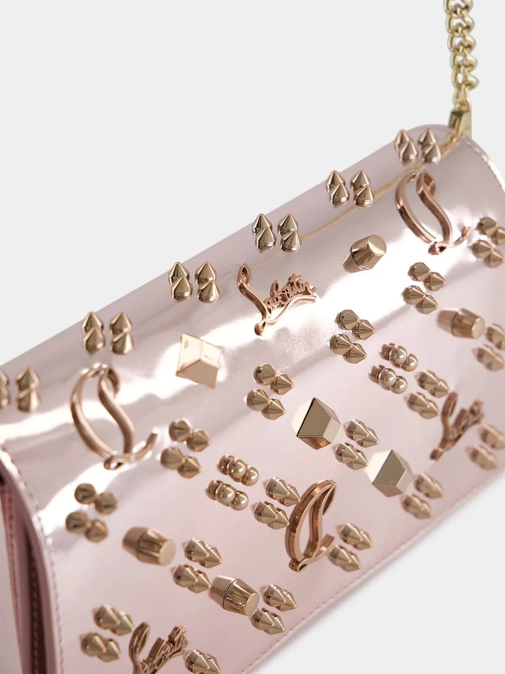 Paloma Vintage Rose Lamé Clutch