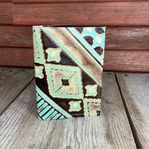 Passport Cover - No Hide w/ Sage Navajo