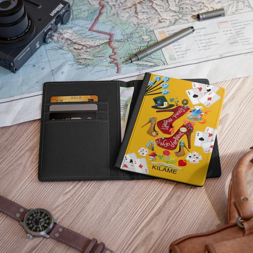 Passport Cover 'White Rabbit'