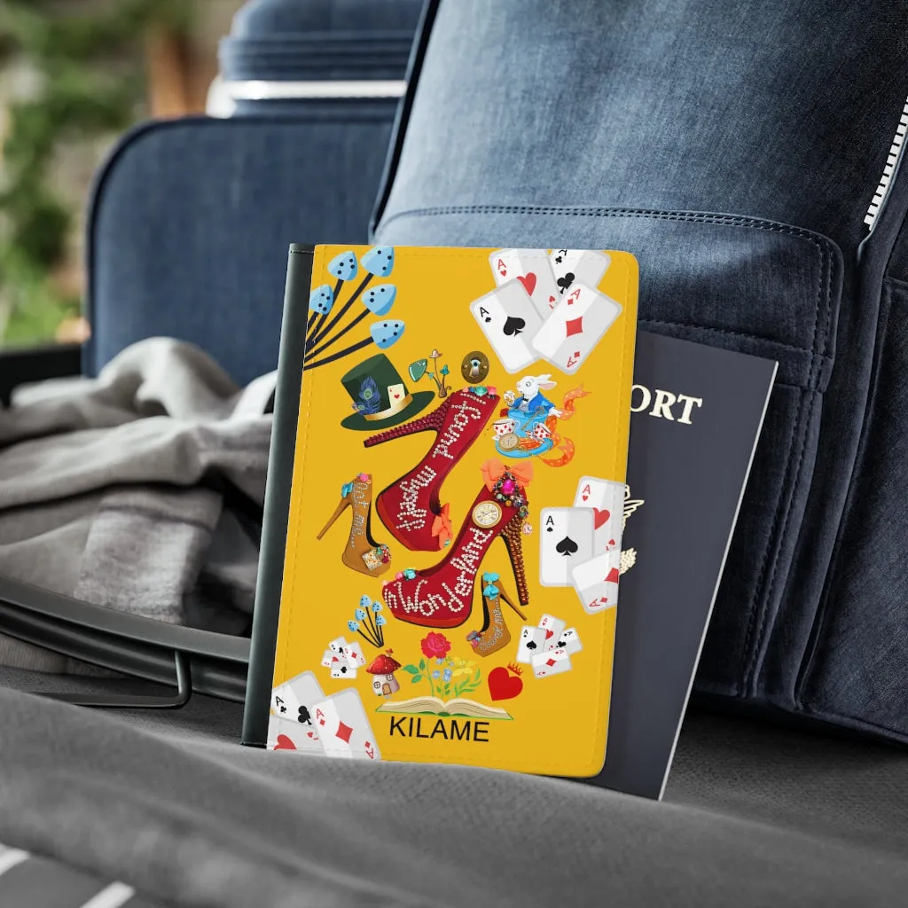 Passport Cover 'White Rabbit'