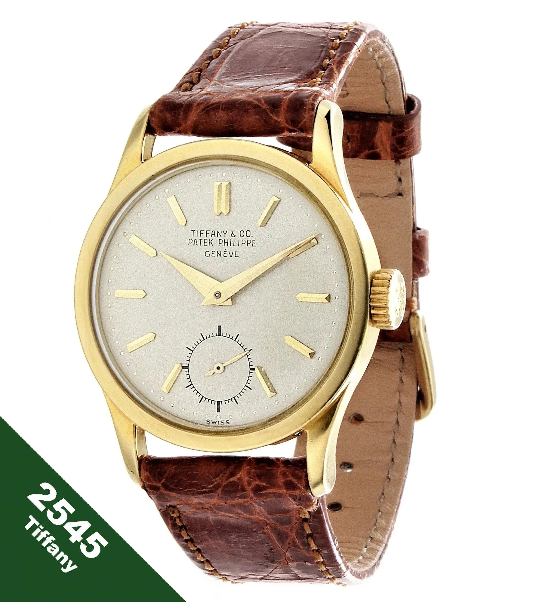 Patek Philippe 2545J Tiffany & Co. Water Resistant Calatrava, Circa 1956