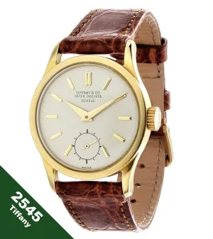 Patek Philippe 2545J Tiffany & Co. Water Resistant Calatrava, Circa 1956