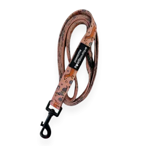 Pawsome Paws Boutique 5Ft Lead Coffee Beans   Little Weens
