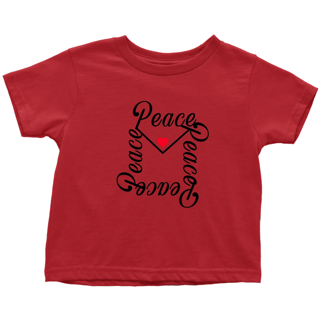 Peace Letter Toddler T-shirt