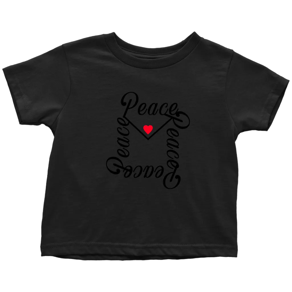 Peace Letter Toddler T-shirt