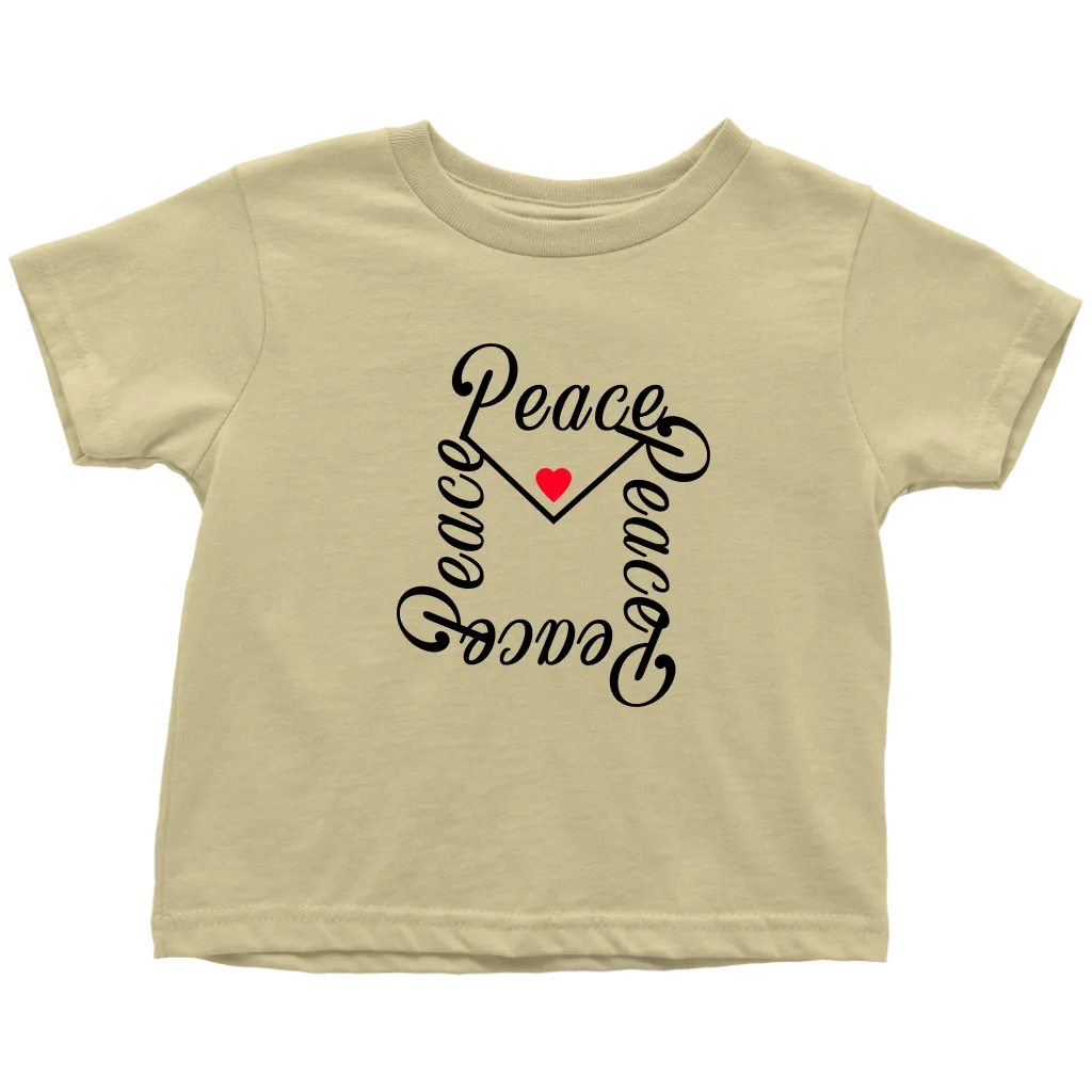Peace Letter Toddler T-shirt