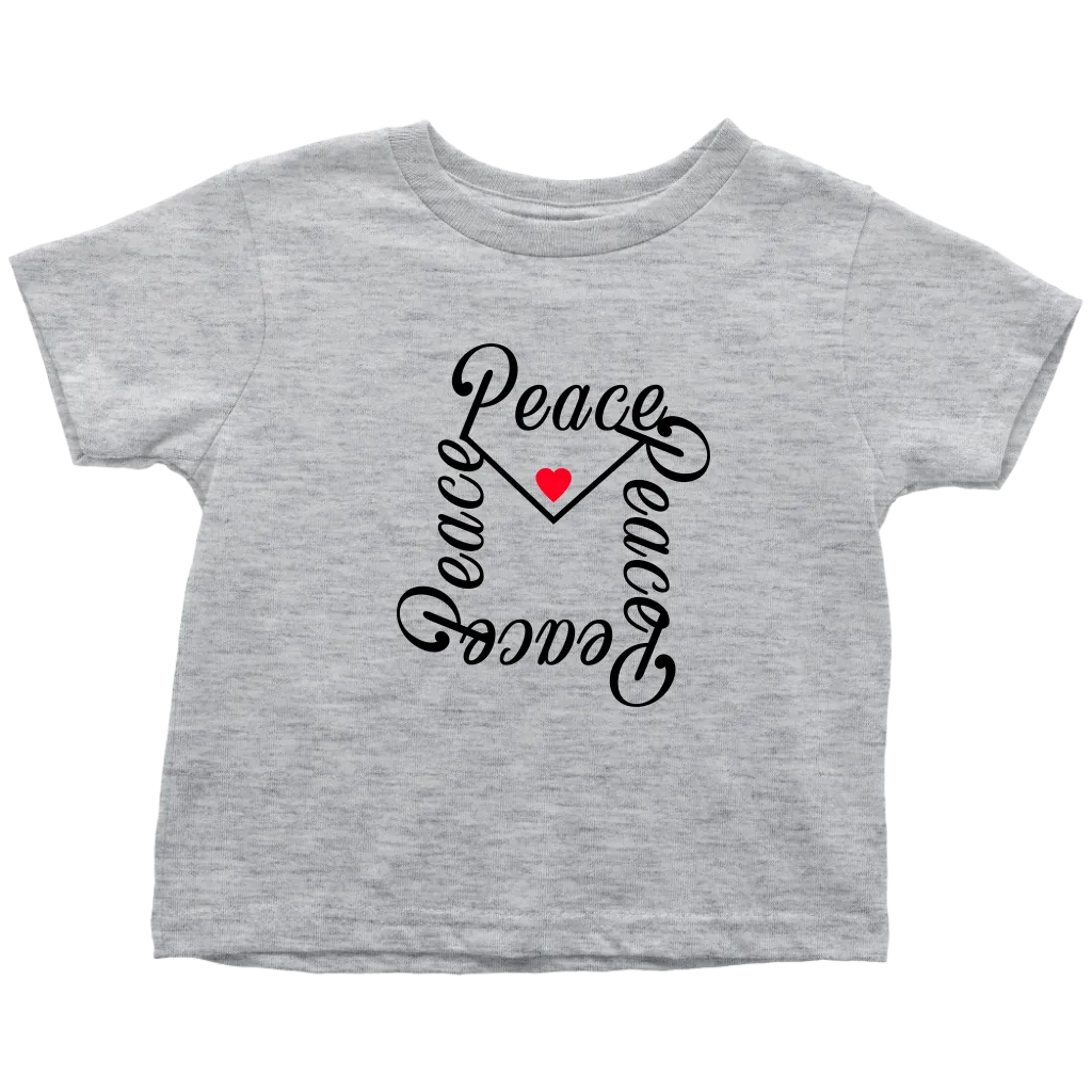Peace Letter Toddler T-shirt