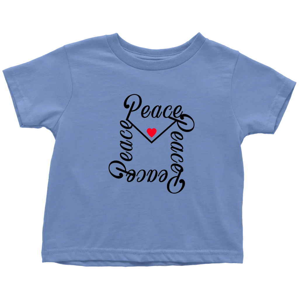 Peace Letter Toddler T-shirt