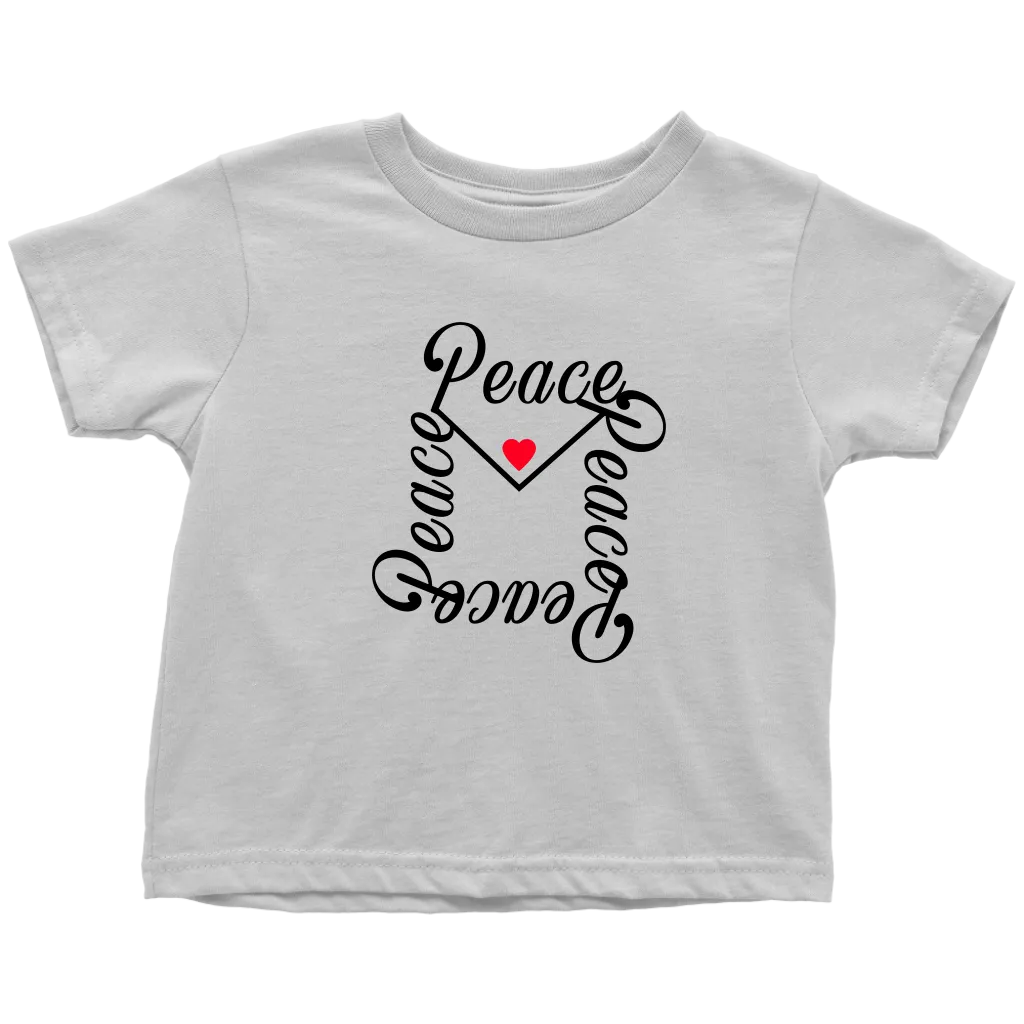 Peace Letter Toddler T-shirt