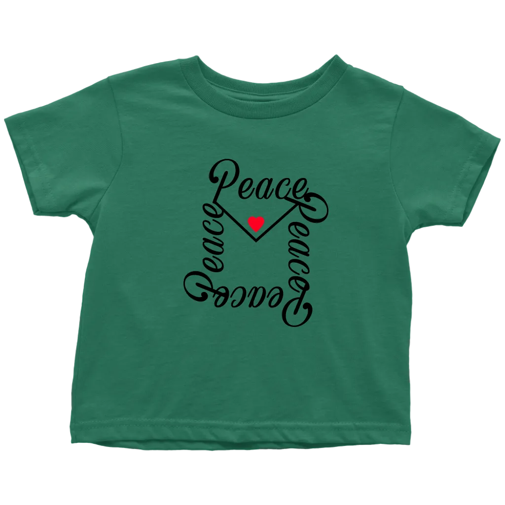 Peace Letter Toddler T-shirt