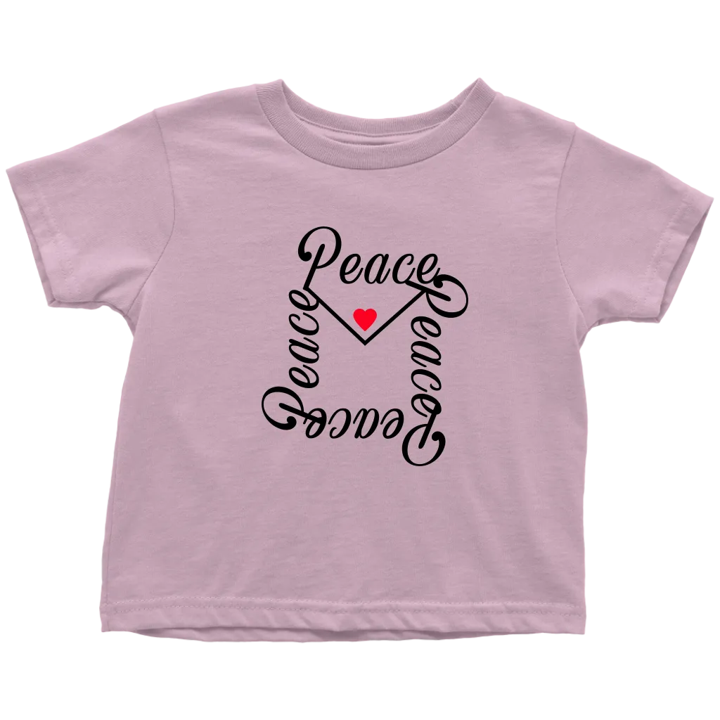 Peace Letter Toddler T-shirt