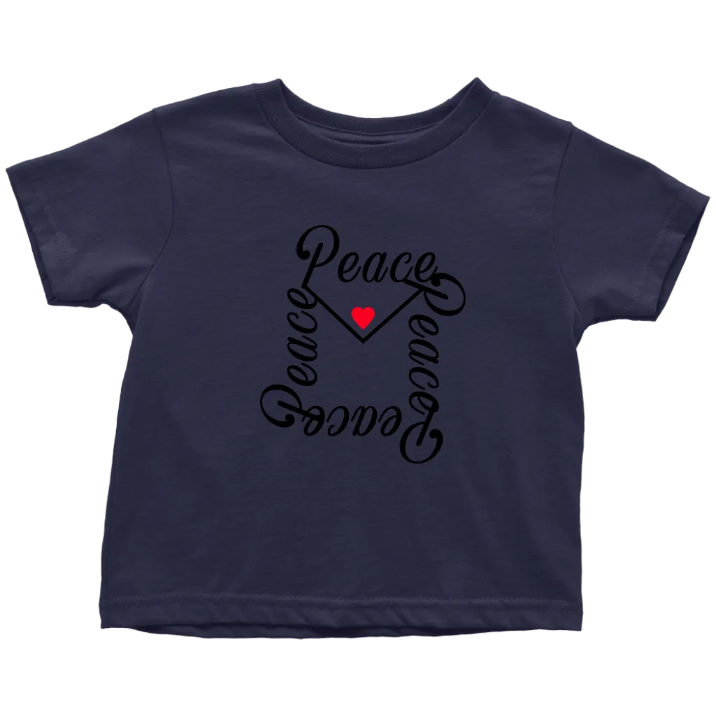 Peace Letter Toddler T-shirt
