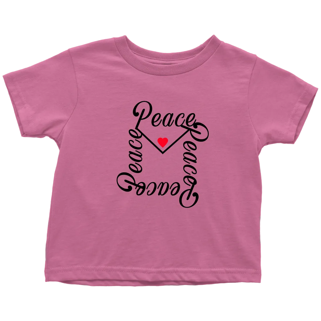 Peace Letter Toddler T-shirt