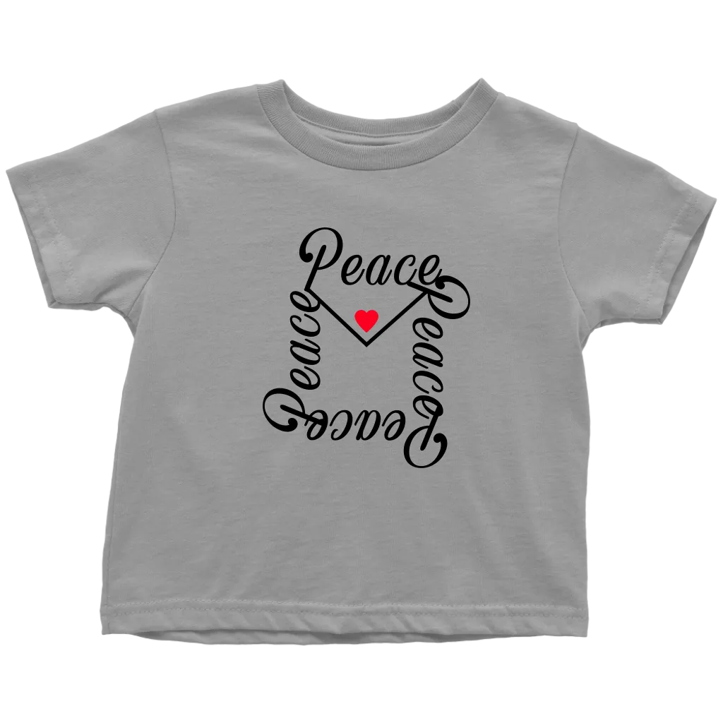 Peace Letter Toddler T-shirt