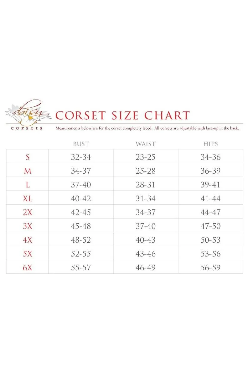 Pearl Pirate 4 PC Captain Corset Costume