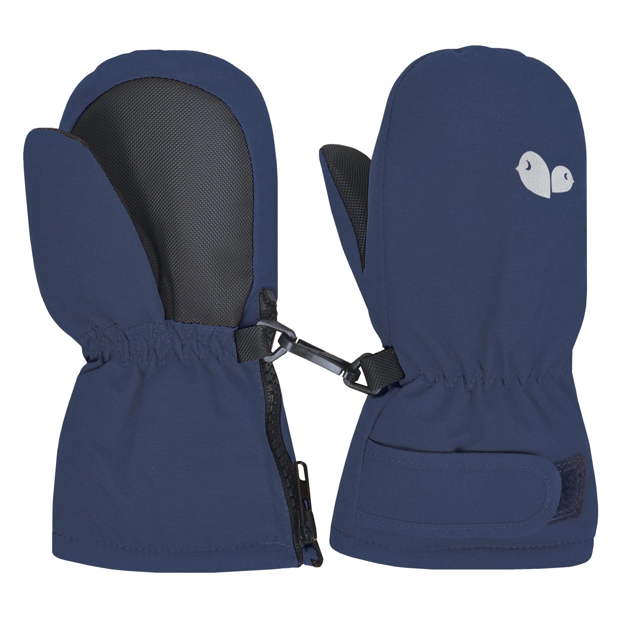 Perlimpinpin Winter Mitts - Marine Faille