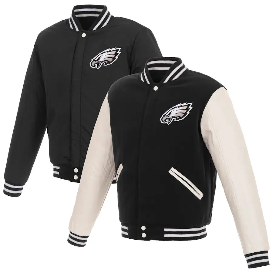Philadelphia Eagles Reversible Varsity Jacket