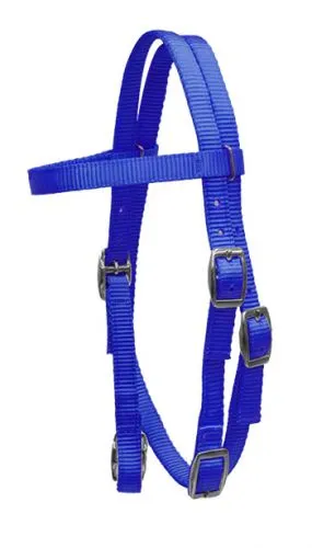 Pony Size Premium nylon browband headstall