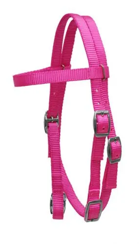 Pony Size Premium nylon browband headstall