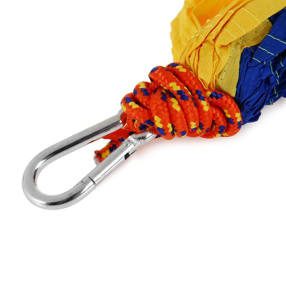 Portable Nylon Parachute Double Hammock.