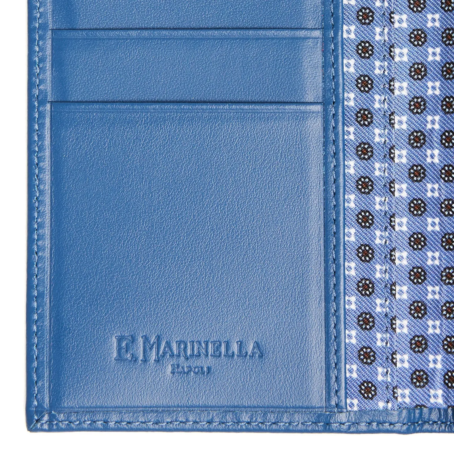 POWDER BLUE VERTICAL WALLET