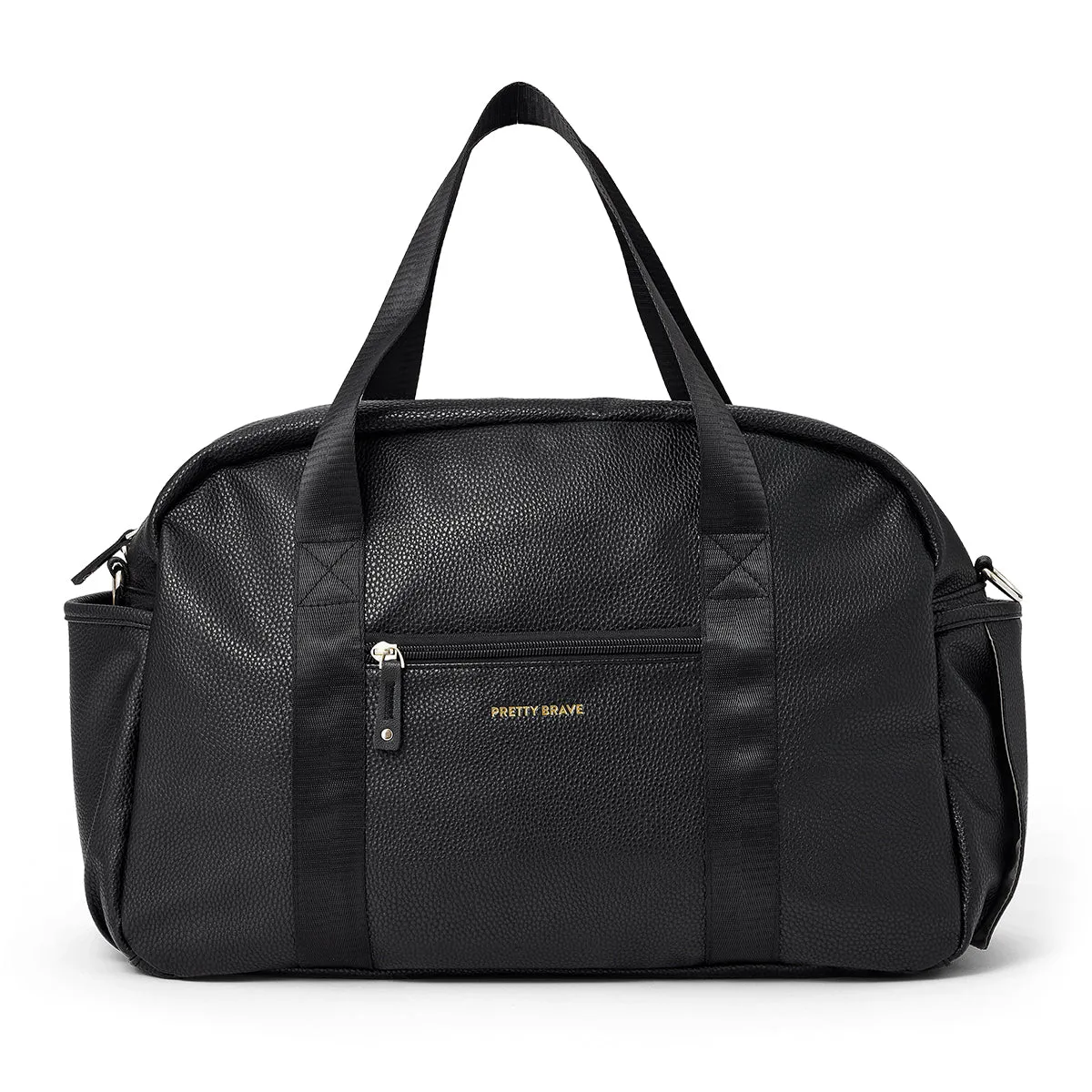 Pretty Brave Stella Baby Bag | Black Pebble