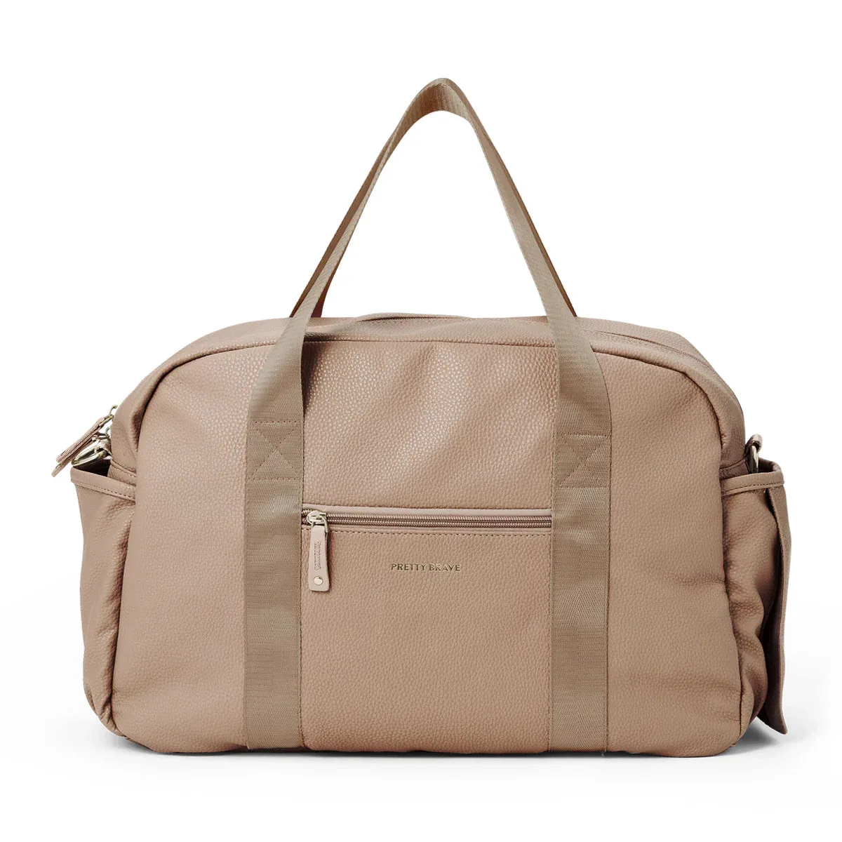 Pretty Brave Stella Baby Bag | Natural Pebble