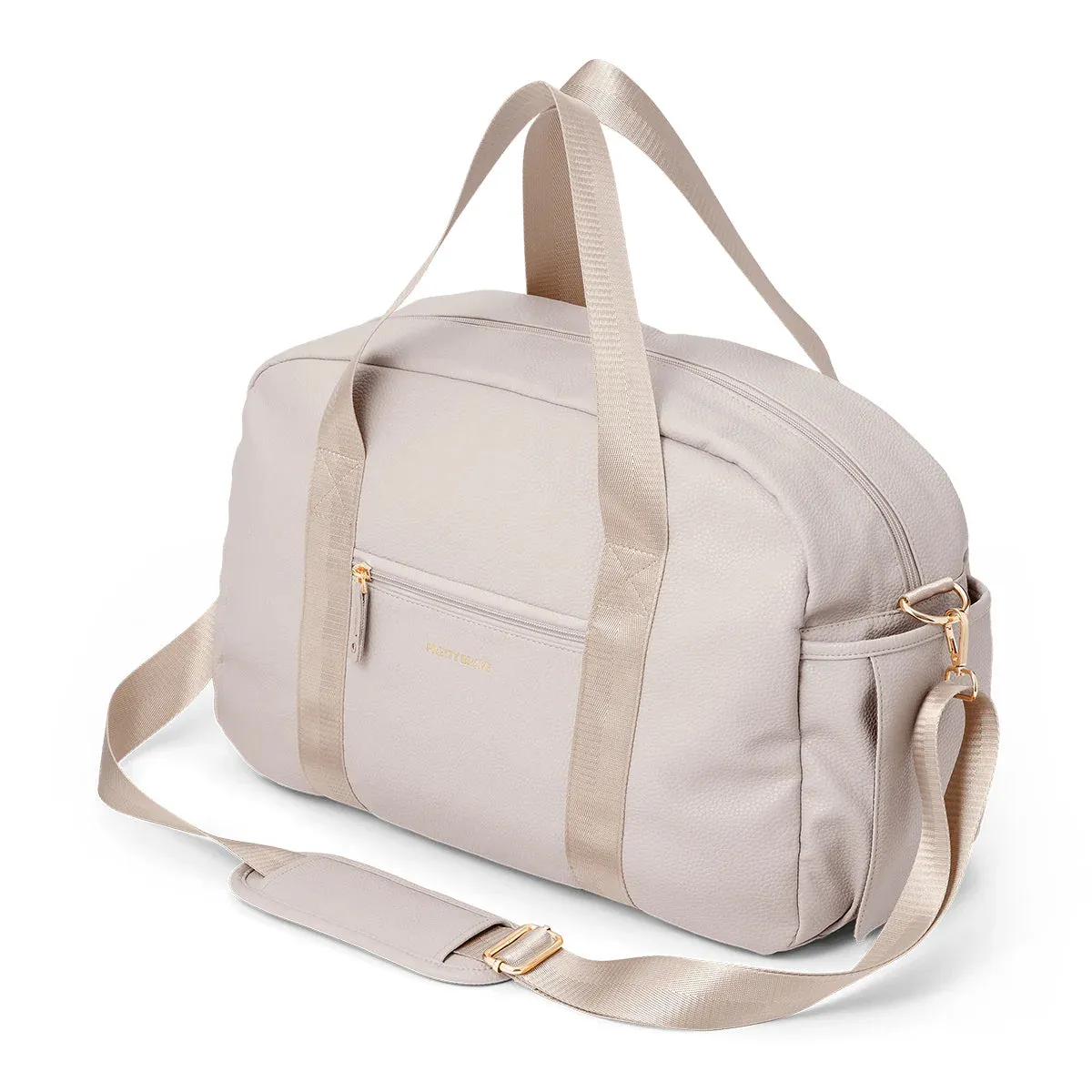 Pretty Brave Stella Baby Bag | Stone Pebble