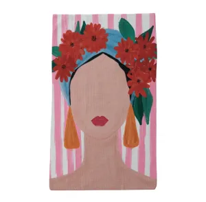 Printed Recycled Microfibre Tea Towel | Frida