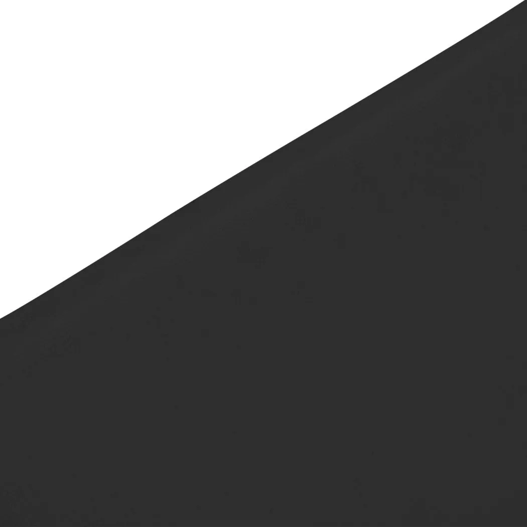 PU Leather Bed Headboard with Wooden Legs in King Size in Black Colour