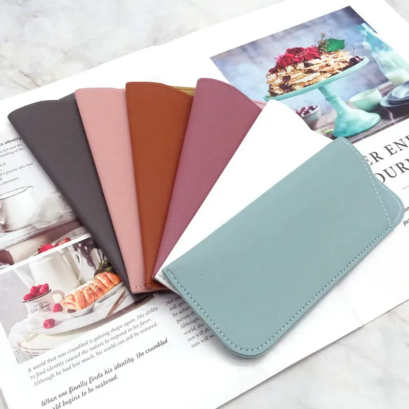 PU Leather Eyewear Case Cover Bag Sunglasses Reading Glasses Protective Cover Case Box Pouch Eyewear Protector Case